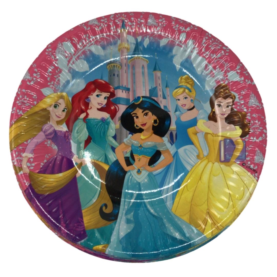 Assiette Princesses Disney 20cm x15