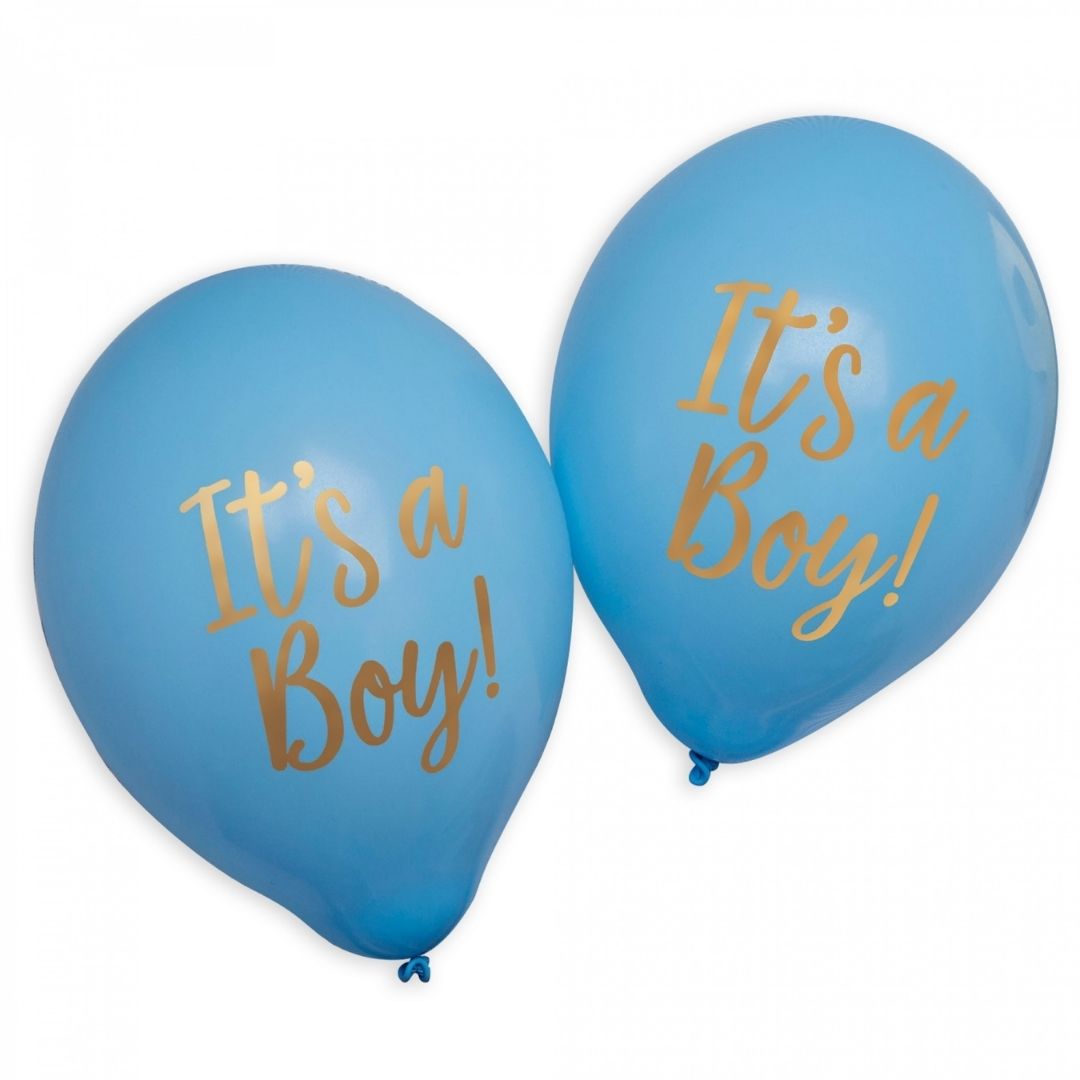 Ballon bleu it's boy x12