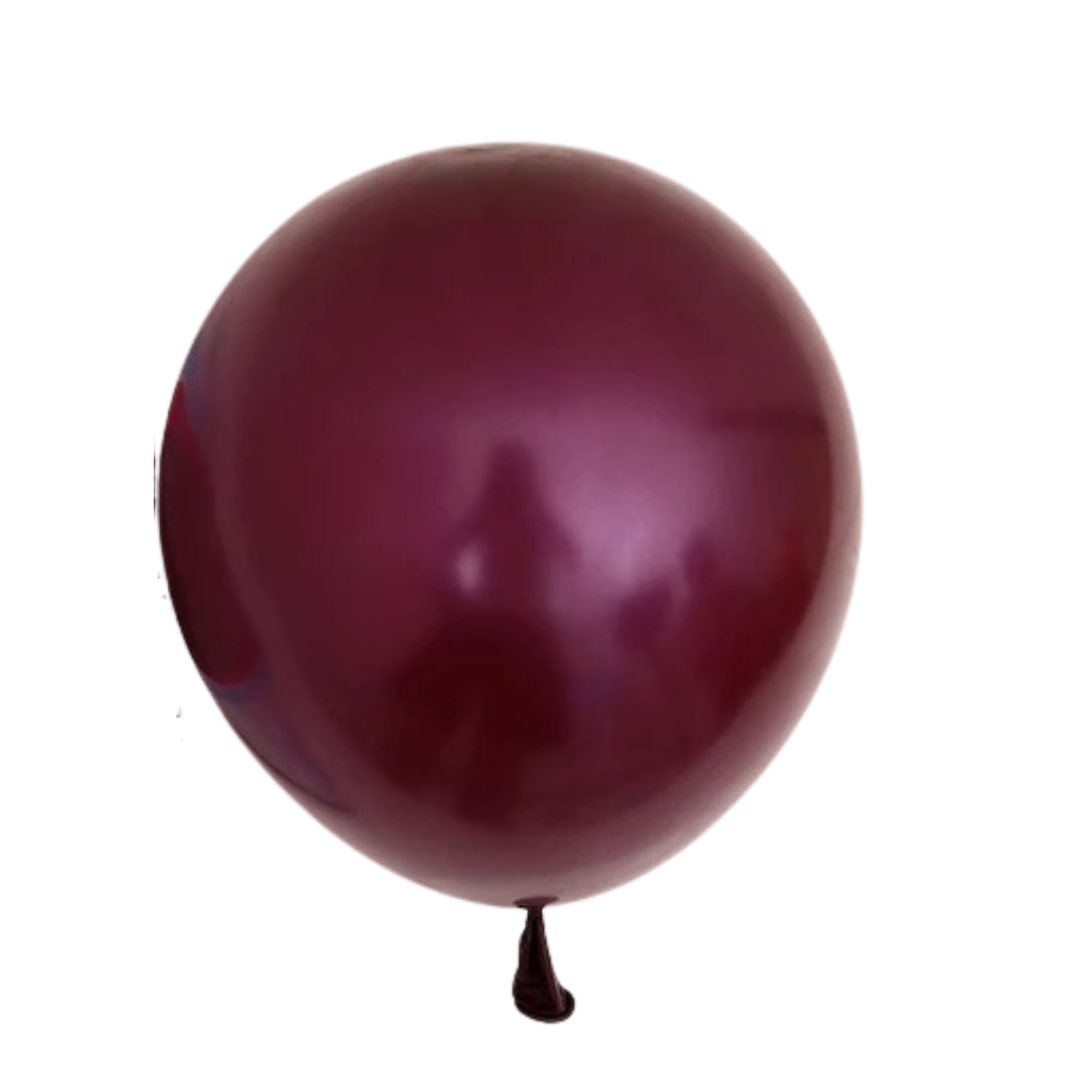 Ballon prune nacré