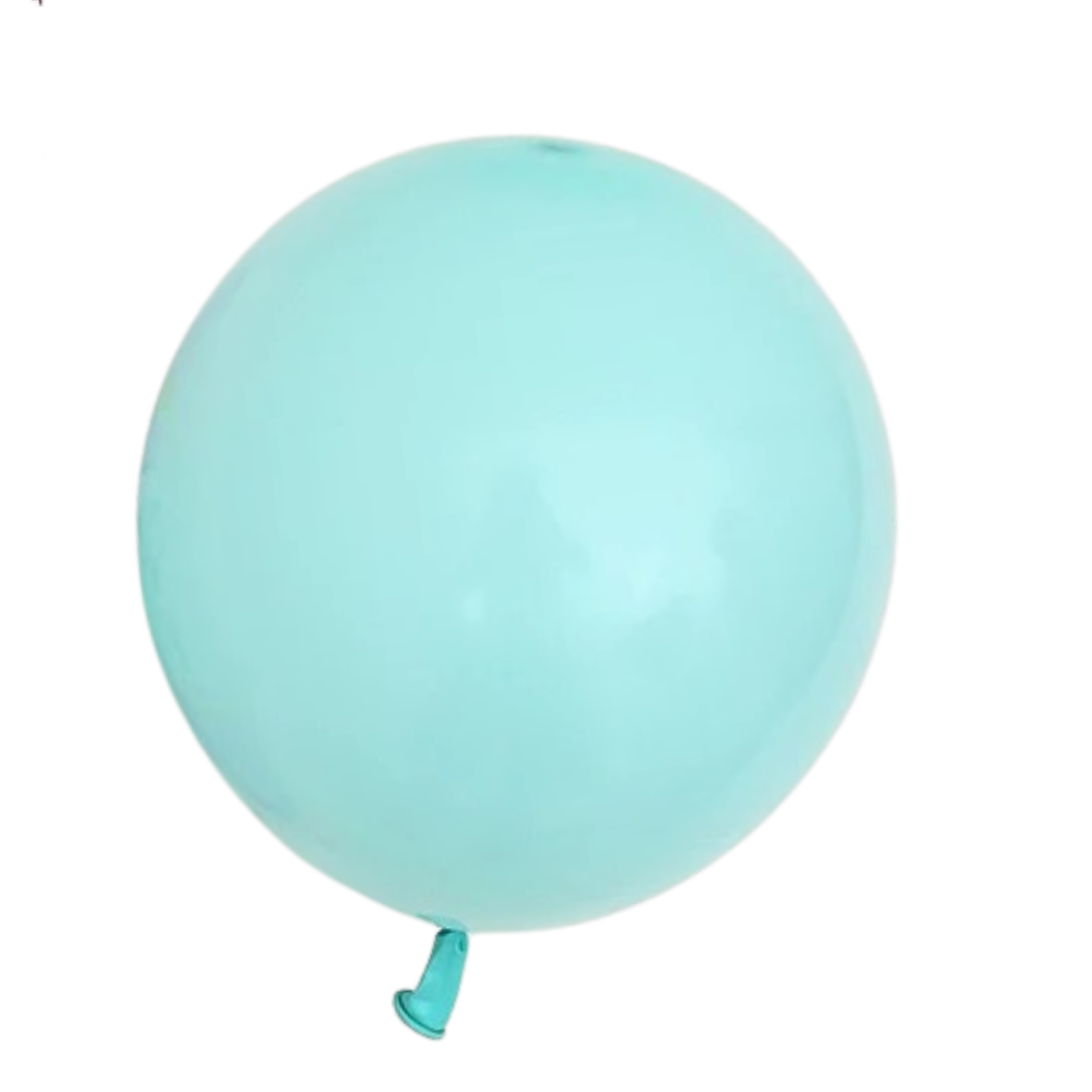 Ballon turquoise pastel