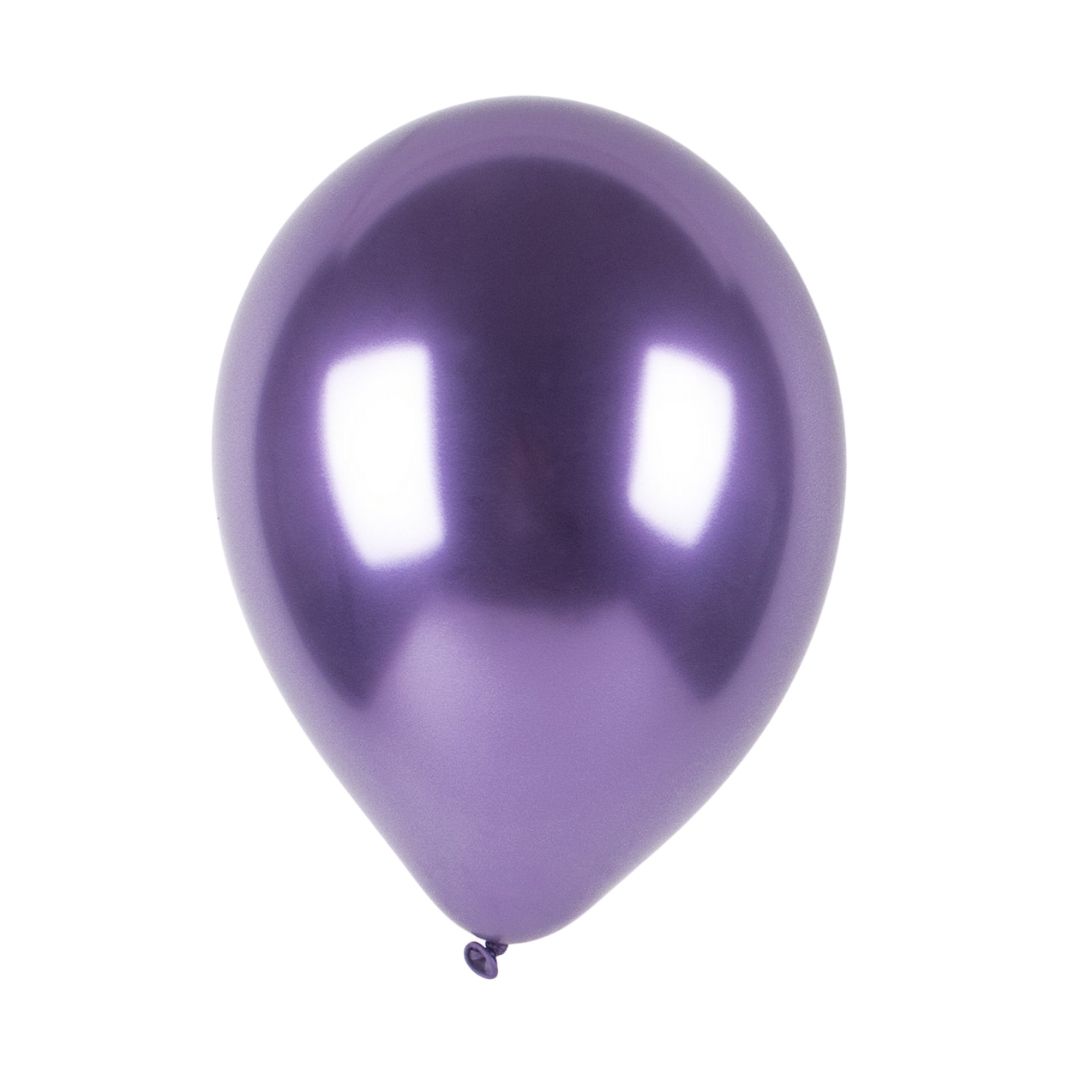 Ballon violet métallisé