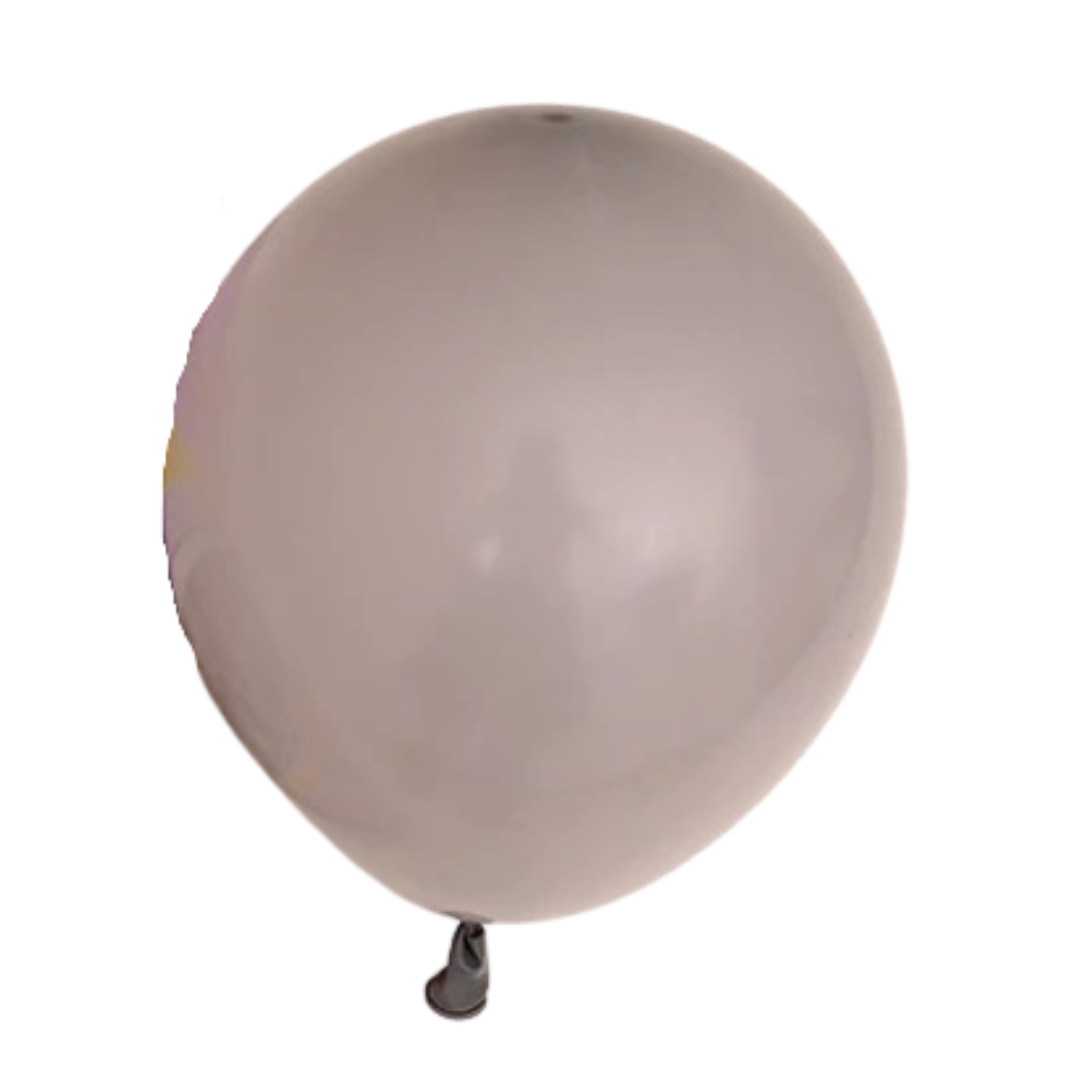 Ballon gris pastel
