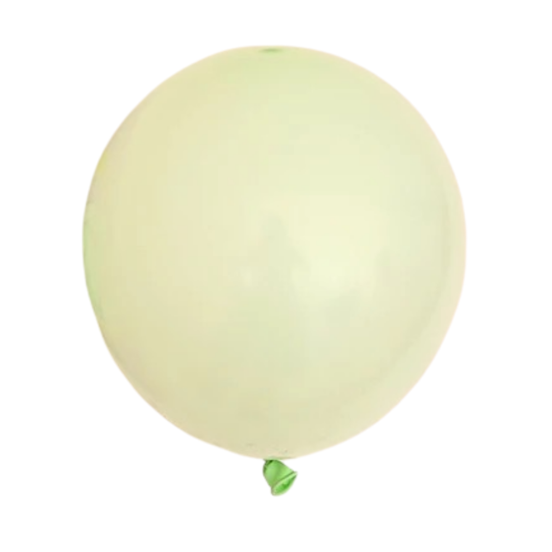 Ballon vert pastel