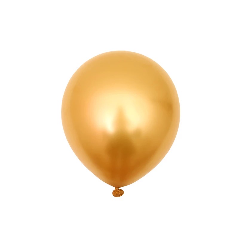 Ballon de luxe or métallisé