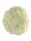 Boule de fleur blanche 25cm
