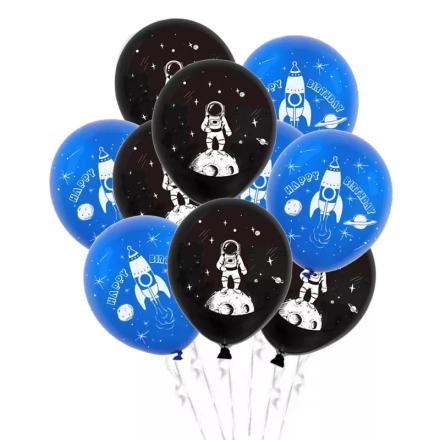 Ballon avec motif, Ballon cœur x10, Ballon Smiley x10, Ballon fusée 75cm,  Ballon astronaute x10
