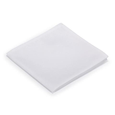 Lot de 10 serviettes blanches 100% Polyester