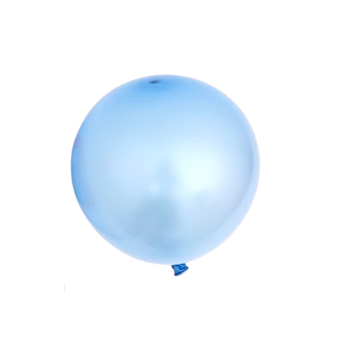 ballon bleu ciel nacré