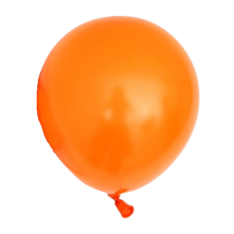 Ballon orange nacré