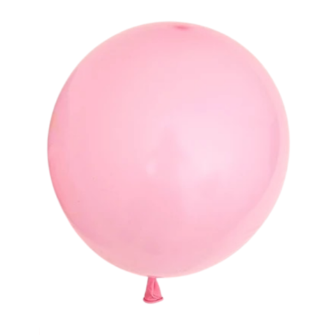 ballon pastel rose pale