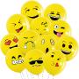 Ballon Smiley x10